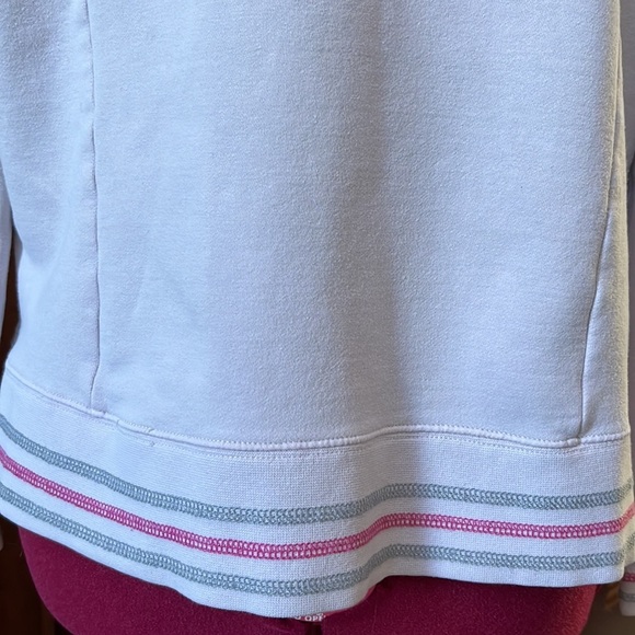 North Face GUC Full zip Hoodie Light lavender/ light gray Size L - Picture 13 of 15